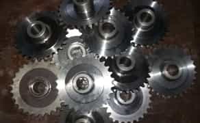 Виготовлення зірочки, Привідна зірочка, Втулка шестигранна, Шестерня, вал