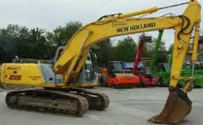 Послуги Ексковатора New Holland E215 (ковш + гідромолот)