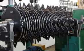 Динамічне та статичне балансування роторів комбайнів