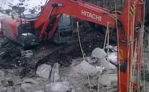 Гідромолот на базі екскаватора HITACHI