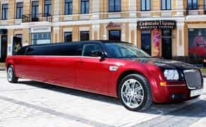 009 Лімузин на весілля Chrysler 300C бордовий
