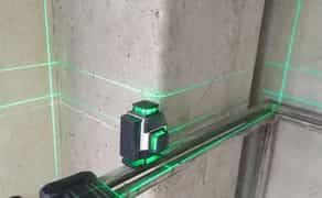 Нівелір, лазерний, лазерна рулетка, рівень на 16 ліній з пультом