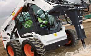 Гідромолот на міні-навантажувач