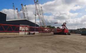 Послуги гусеничного крана МКГ-25БР. Роботи від 25 тонн