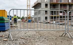 Мобільне огородження Тип С2: Оцинкована сталь