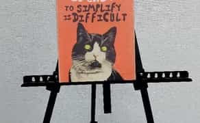 Мольберт металевий, підставка під фото для виставки