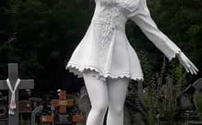 Скульптура-статуя людини на повний зріст, пам'ятник портрет погруддя під замовлення З граніту та мармуру