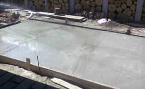 Бетонування майданчиків. Бетонные работы