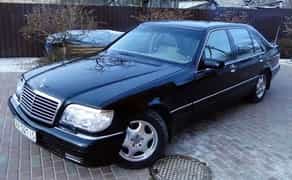 173 Mercedes W140 S600 авто на зйомки фотосесії