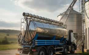 Цистерна для пепевезення корму для тварин