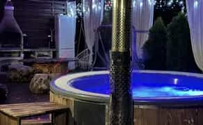 «Ніч для 2х» будинок з лазнею, джакузі та басейном