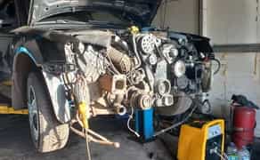 Автосервис СТО замена цепи грм, течь масла, Audi Q7 VW Touareg