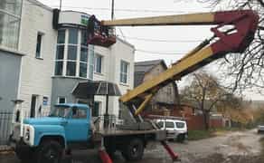 Послуга ліктьової автовишки АГП-18 від власника.