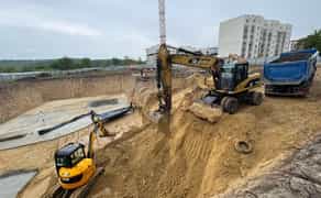Земляні роботи | Копання котлованів