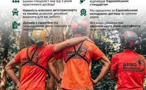 Арборист|Видалення дерев|Кронування|Корчування пнів|Обрізка саду|Зріз