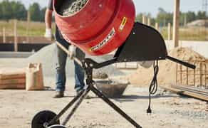 Бетонозмішувач Forte EW4150. Приготування ідеальних бетонних сумішей