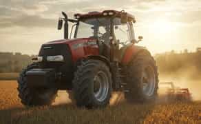 Трактор CASE IH 1122 (2044). Тягова сила.