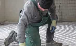 Напівсуха стяжка! Стяжка підлоги!