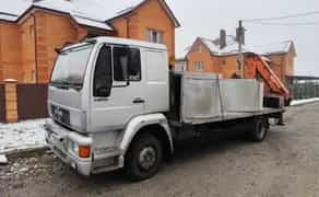 Кран-маніпулятор MAN Економний, потужний, для широкого спектру робіт