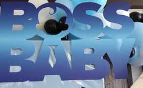 Декор на день народження Baby Boss. Фотозона для хлопчика.