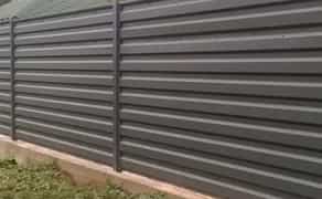 Професійне встановлення парканів з металопрофілю «під ключ»(Від 500 грн. м./пог.)