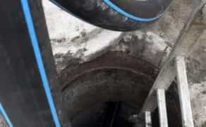 Заміна чавунного каналізаційного випуску