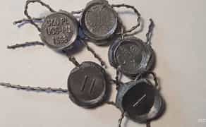 Гравірування змінних плашок для пломбіраторів, а також латунних печаток.