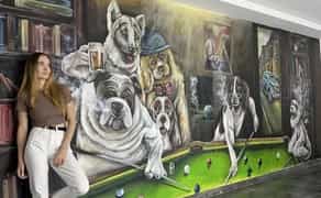 Розпис стін, картини на замовлення, розпис одягу 1 500 грн. Договірна