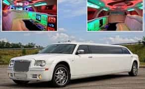 014 Лімузин на весілля Chrysler 300C Limo white 