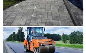 Укладання тротуарної плитки - 250₴ кв. м