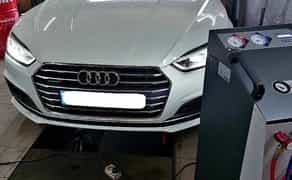 Заправка автокондиционеров профессиональной итальянской установкой