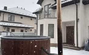 Чан на колесах! Карпатський релакс прямо у вас на подвір'ї!