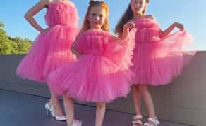 Фемелі лук рожеві сукні 116-122, 134-146, та S-L