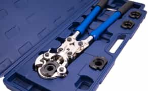 Прес-кліщі для металопластикових труб (Прес-фітинг)