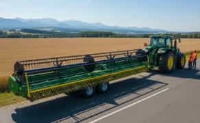 Жниварка John Deere 630F. Ширина 9.1м. Львів