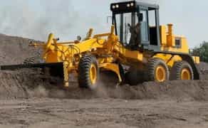 Услуги автогрейдера, катка и экскаватора JCB: дорожные работы и планировка участков любой сложности!