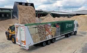 Щеповоз спецпричеп «Рухома підлога» (Walking Floor)