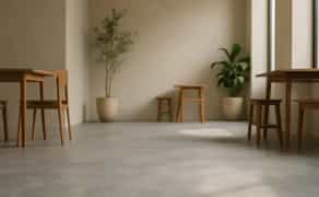 Улаштування підлог з мікроцементу | Декоративне бетонне покриття