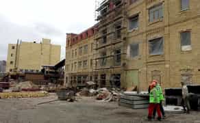 Строй леса, будівельні риштування, вишка тура