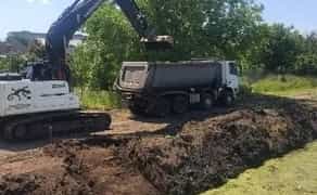 Розробки котлованів, лагун та вивезення грунту