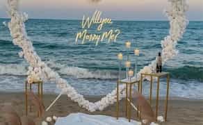 Арка та декорації для пропозиції та весілля