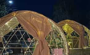 Літній шатер на геокупол 3,6м , намет , геосфера