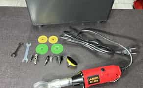 Кутовий гравер LANION G350RK у кейсі 350 Вт + набір + патрон