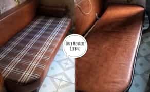 Перетяжка меблів, диван, ліжко Київ, Бровари. Якісно та швидко.