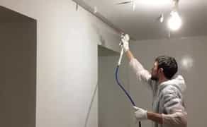 Фарбування стін, стель. Безповітряне. Шпаклівка. Механізована Побілка