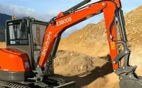 Послуги міні - ескаватора .Ковш 30,40 , планувальний 120см