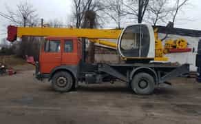 Автокран у Запоріжжі 10-14 тон1000 гр. з ПДВ, стріла14м