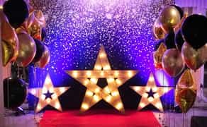 ЗІРКА з лампочками фотозона ВИПУСКНИЙ день народження новорічна
