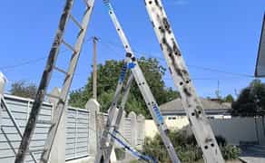 Драбина трьохсекційна для саду