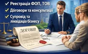 Юрист для бізнесу | договори, зміни, супровід